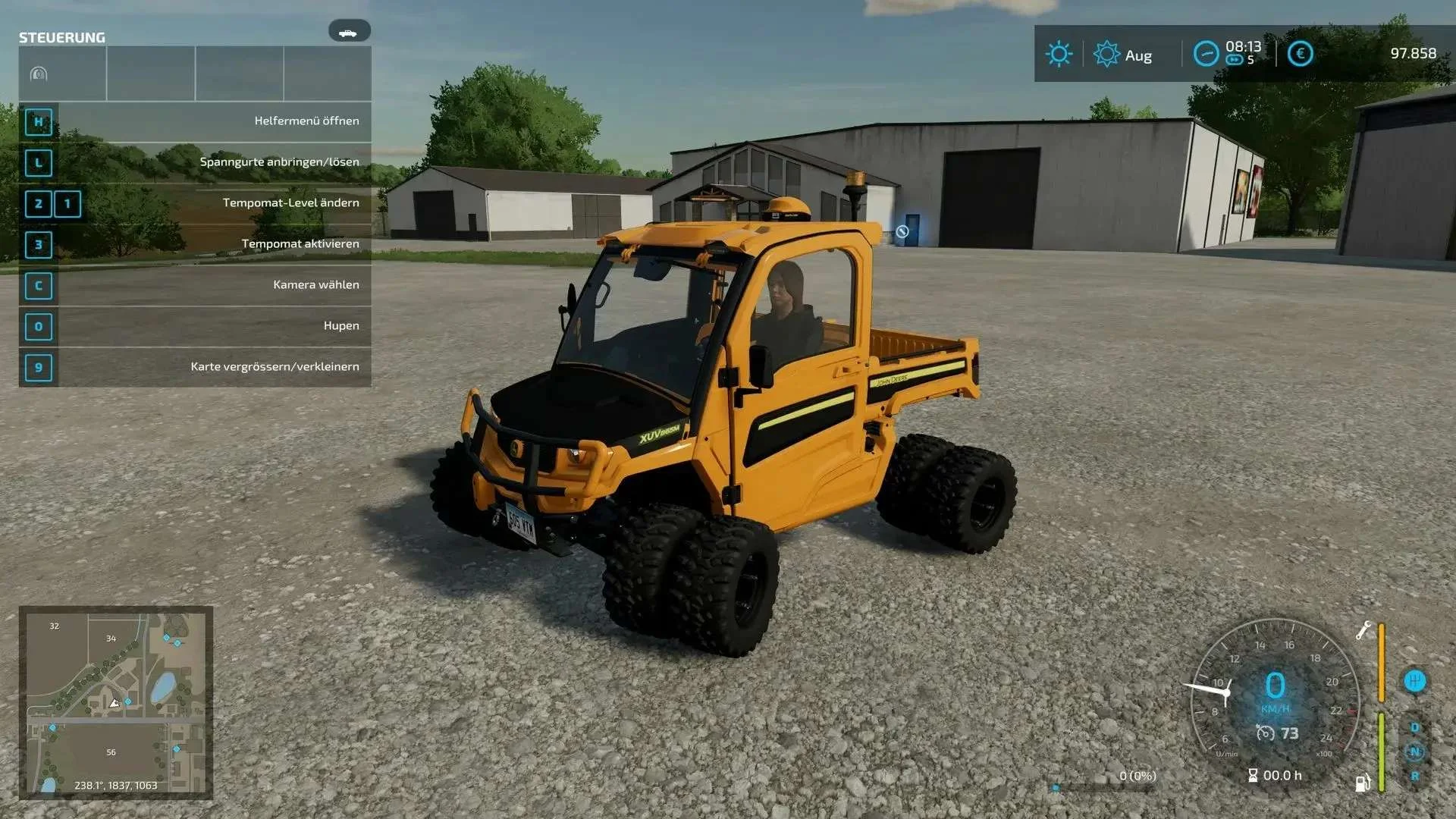 John Deere Xuv865M v1.0 FS22 FS22 Mod Free Download