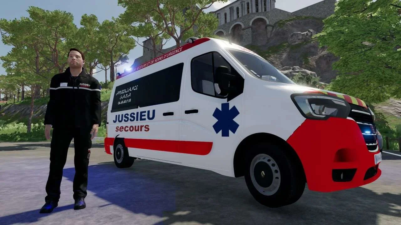 Jussieu Secours outfit v1.0 FS22 FS22 Mod Free Download