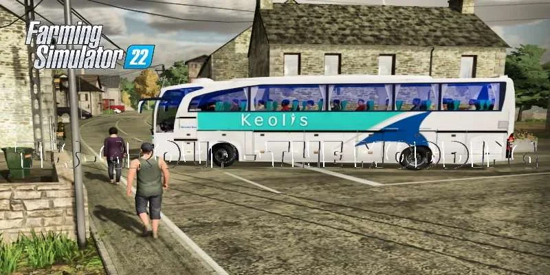 KEOLIS AUTOCARS v1.0 FS22 FS22 Mod Free Download