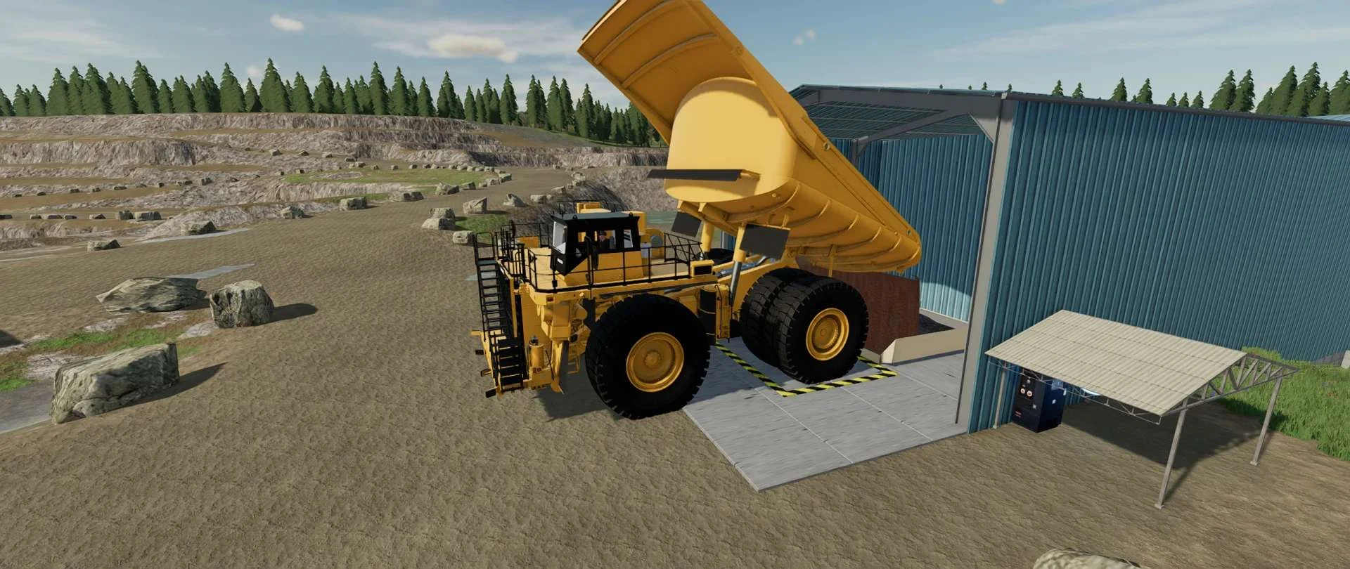 Komatsu 930E v2.0 FS22 FS22 Mod Free Download