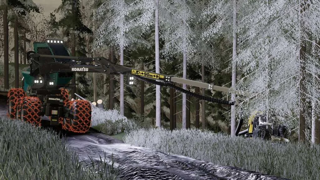 Komatsu 931 Harvester Pack v1.0.1 FS22 FS22 Mod Free Download