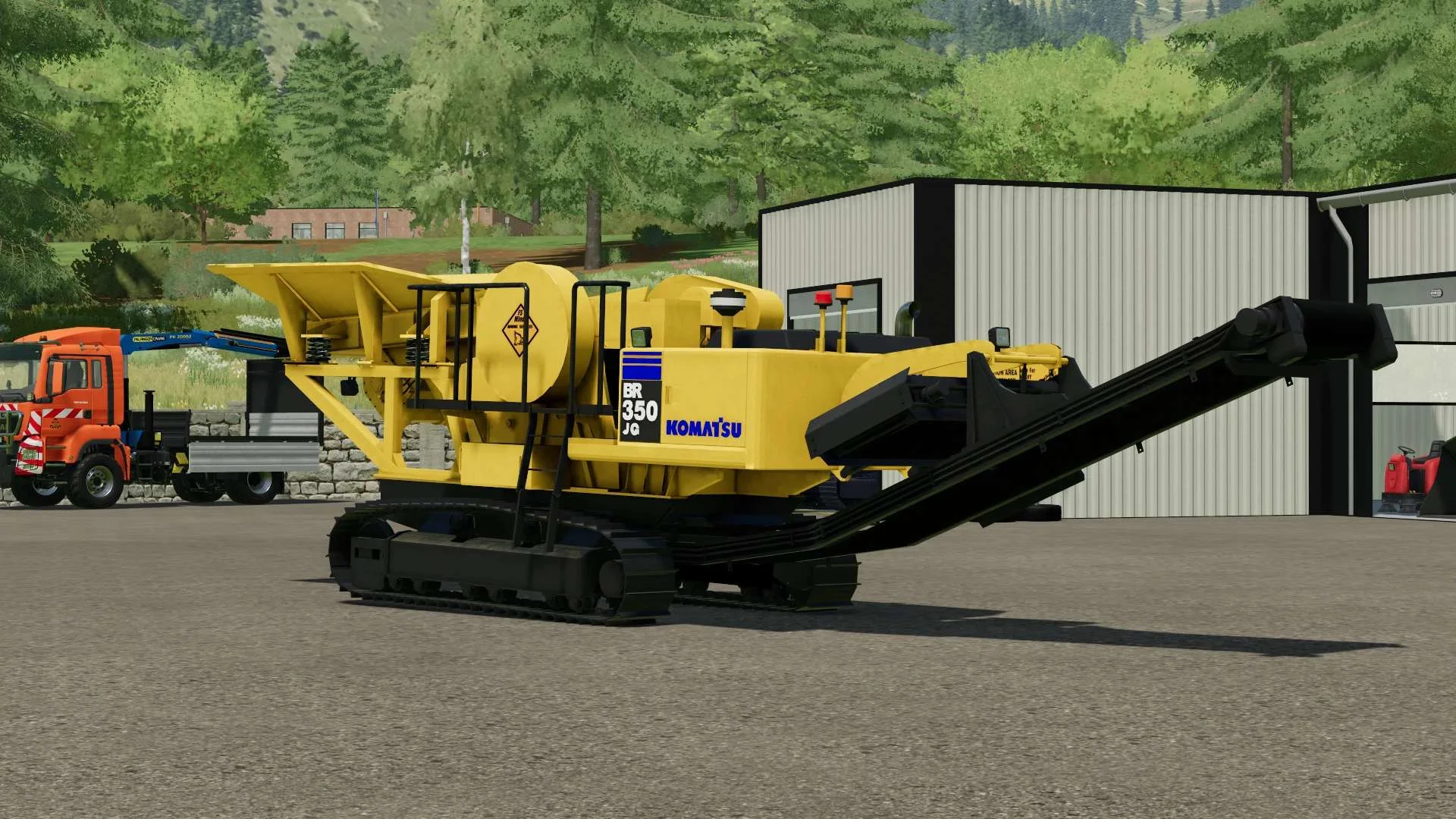 Komatsu BR-350JG Jaw Crusher FS22 FS22 Mod Free Download