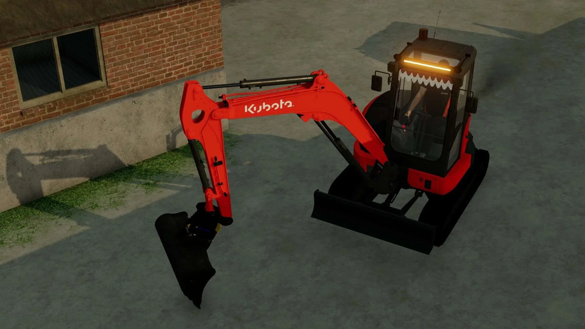 Kubota U48 Edit V1.0 FS22 FS22 Mod Free Download