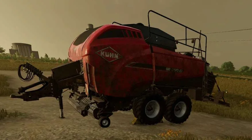Kuhn SB 1290 iD – High Capacity Baler v1.0 FS22 FS22 Mod Free Download