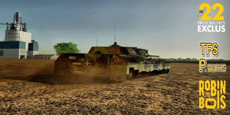 LEOPARD 1A5 v1.0.0.1 FS22 FS22 Mod Free Download
