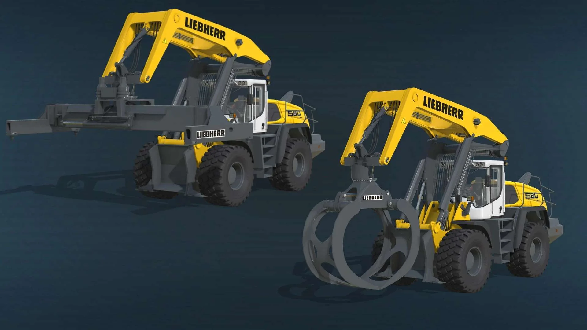 Liebherr L580 v1.0 FS22 FS22 Mod Free Download