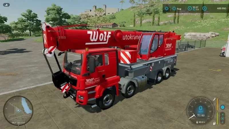 Liebherr LTF 1060 4.1 Mobile Crane v1.5 FS22 FS22 Mod Free Download