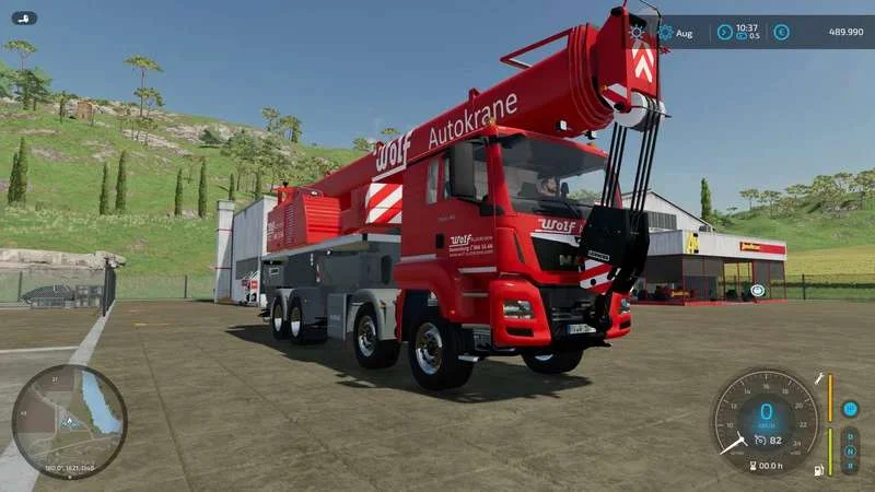 Liebherr LTF 1060 Mobilcrane v1.0 FS22 FS22 Mod Free Download