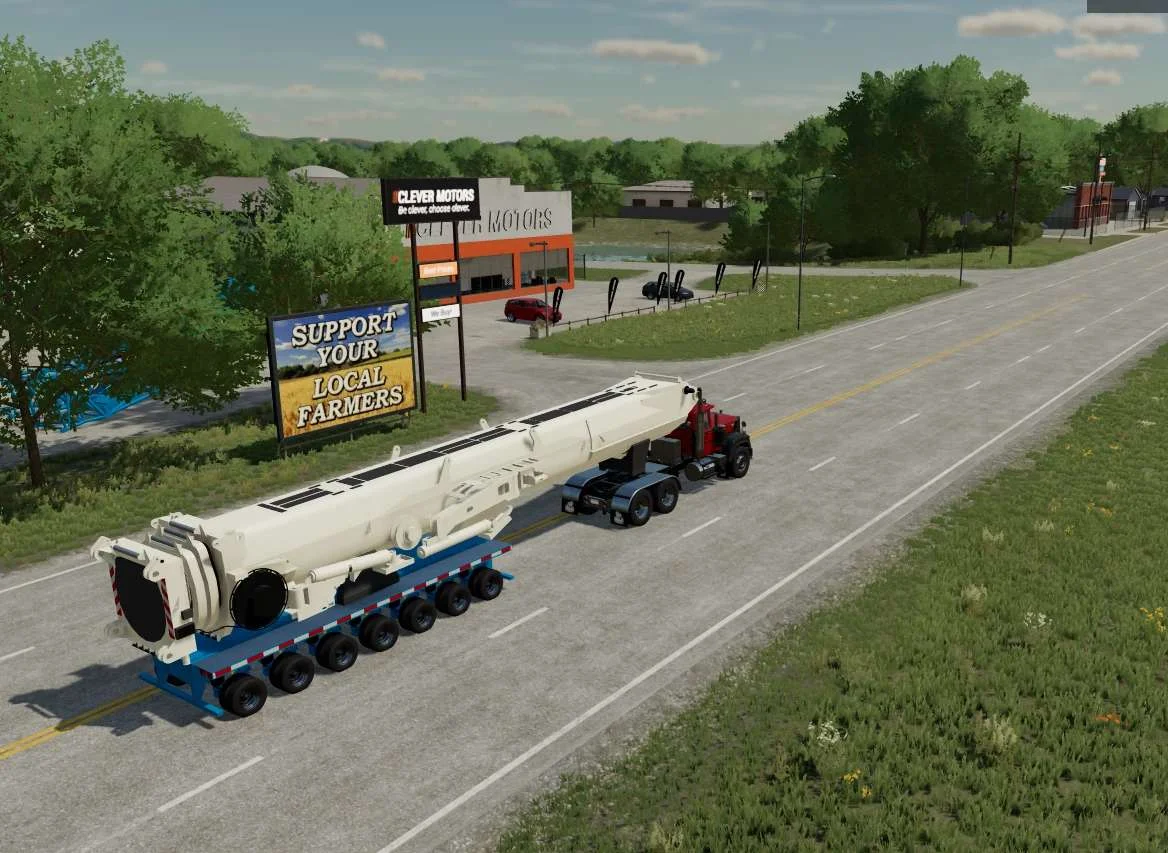 LIEBHERR LTM 11200 V1.0.2 FS22 FS22 Mod Free Download