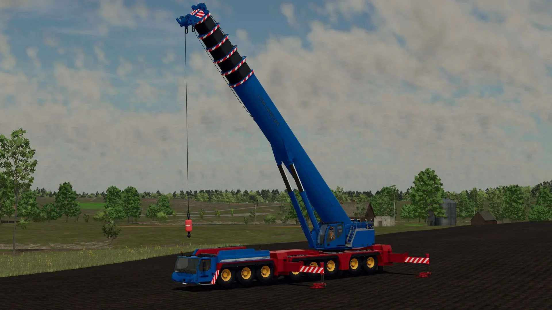 Liebherr LTM 1450 v1.0 FS22 FS22 Mod Free Download