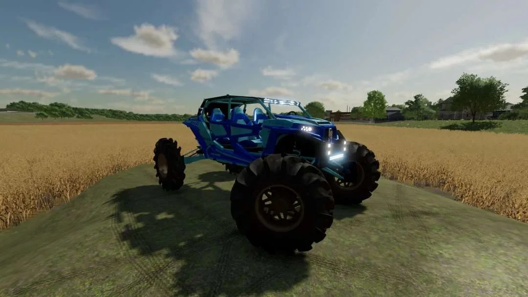 Lifted Polaris RZR 1000 v1.0 FS22 FS22 Mod Free Download