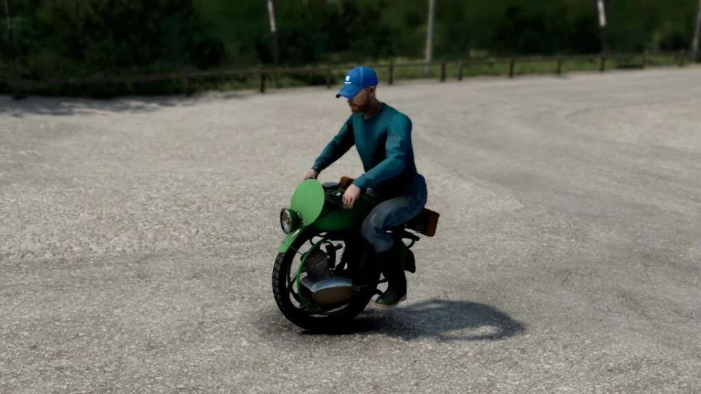 Lizard Monobike v1.0 FS22 FS22 Mod Free Download