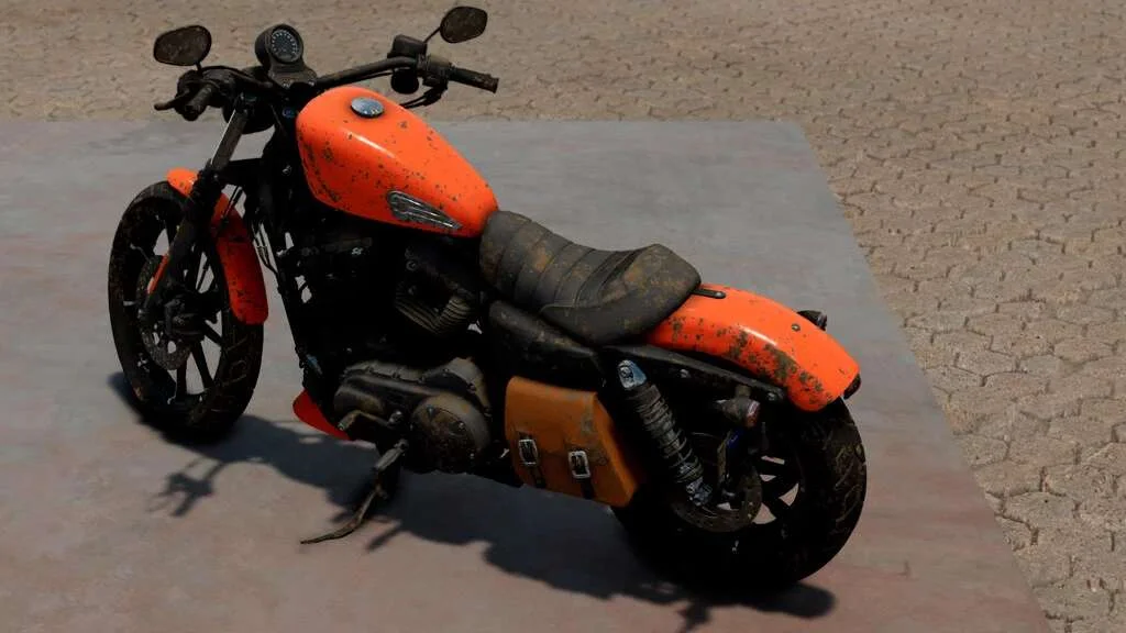 Lizard XL883N Sportster Iron v1.0 FS22 FS22 Mod Free Download