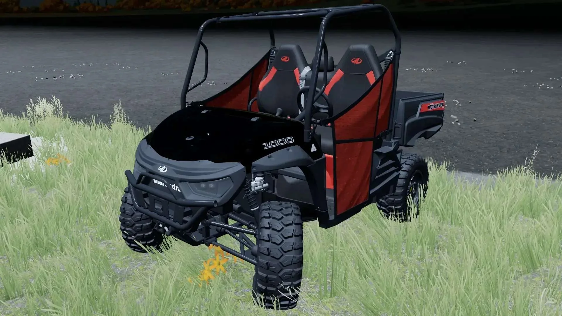 Mahindra Retriver 1000 v1.0 FS22 FS22 Mod Free Download