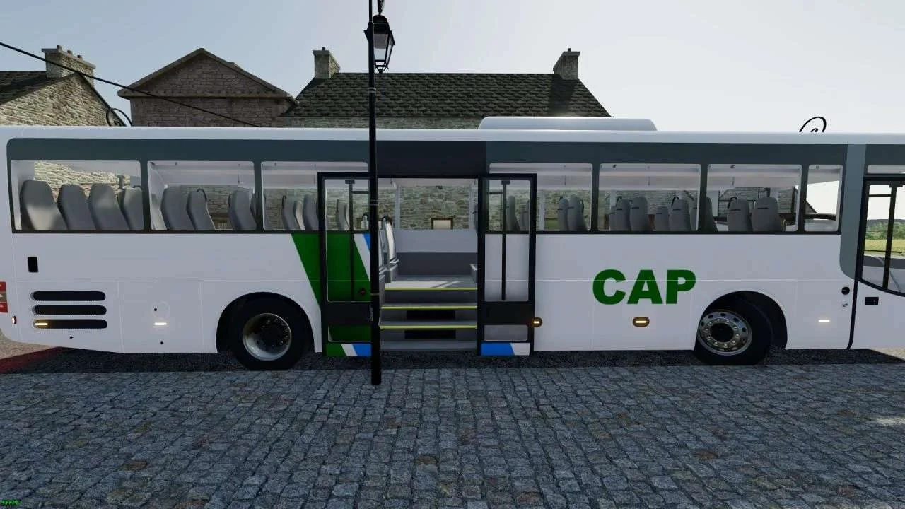 Man Intercity Les Courriers Automobiles Picards v1.0 FS22 FS22 Mod Free Download