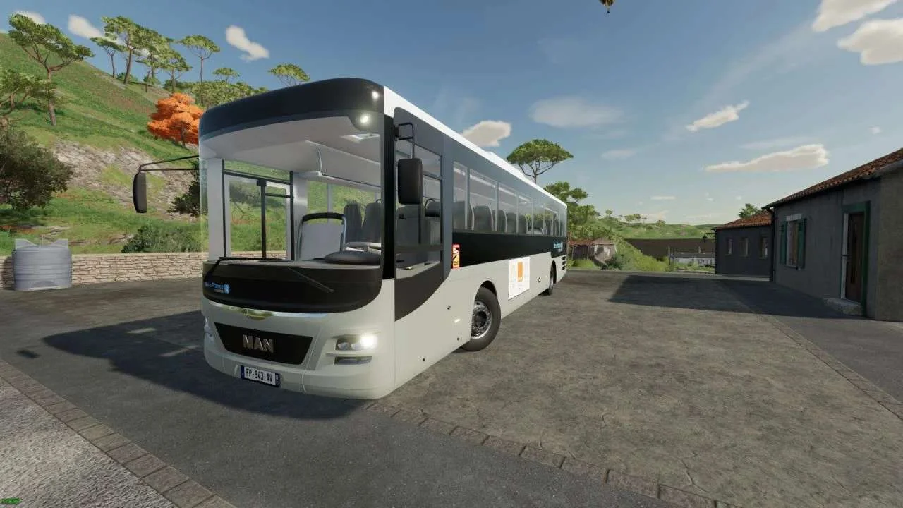 Man Intercity Île de France Mobilités v1.0 FS22 FS22 Mod Free Download