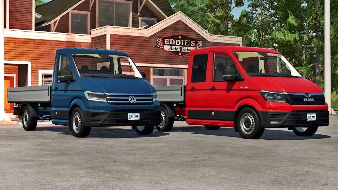 MAN TGE 2018 Platform v1.0 FS22 FS22 Mod Free Download