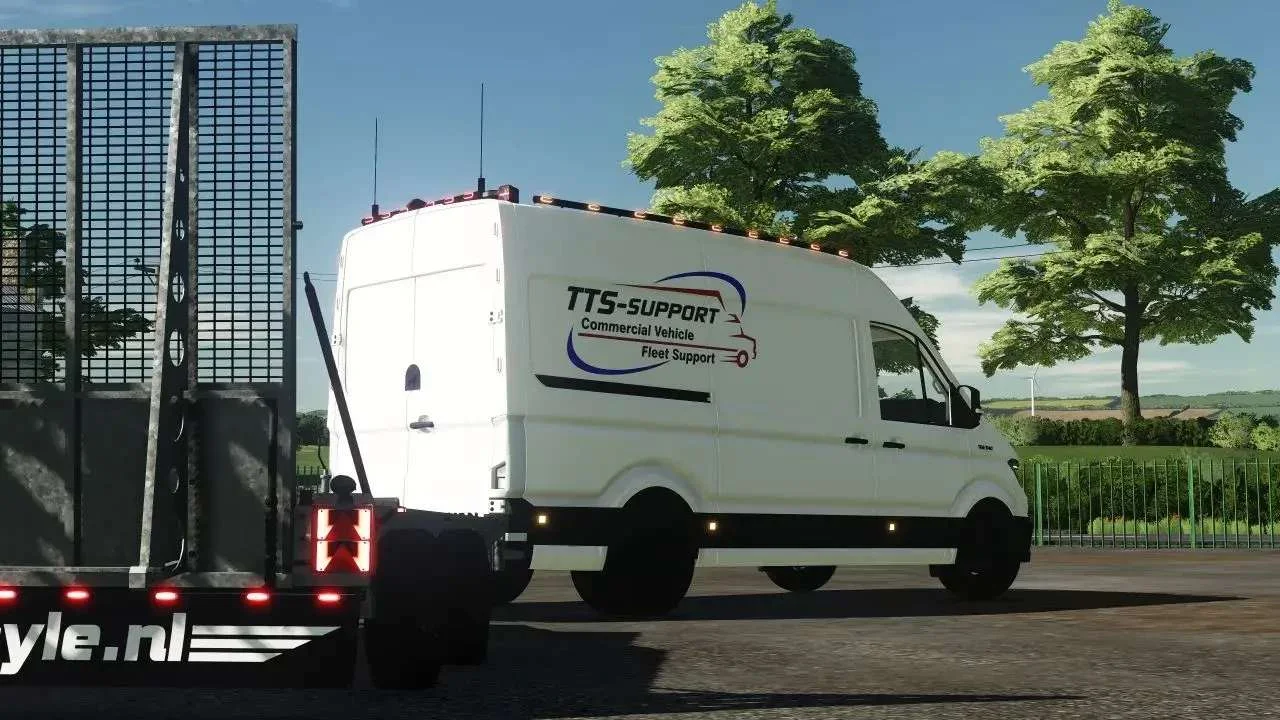 MAN TGE Fleet Support JG Edit v1.0 FS22 FS22 Mod Free Download