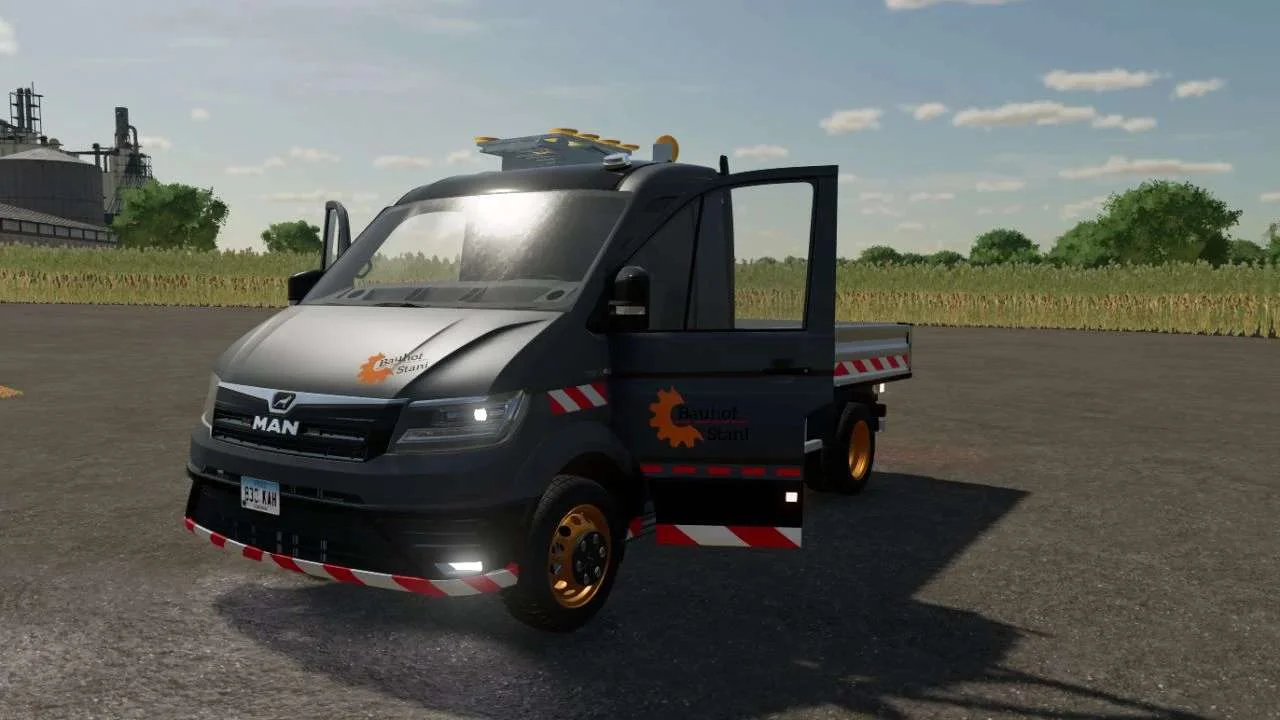 MAN TGE platform v1.1 FS22 FS22 Mod Free Download