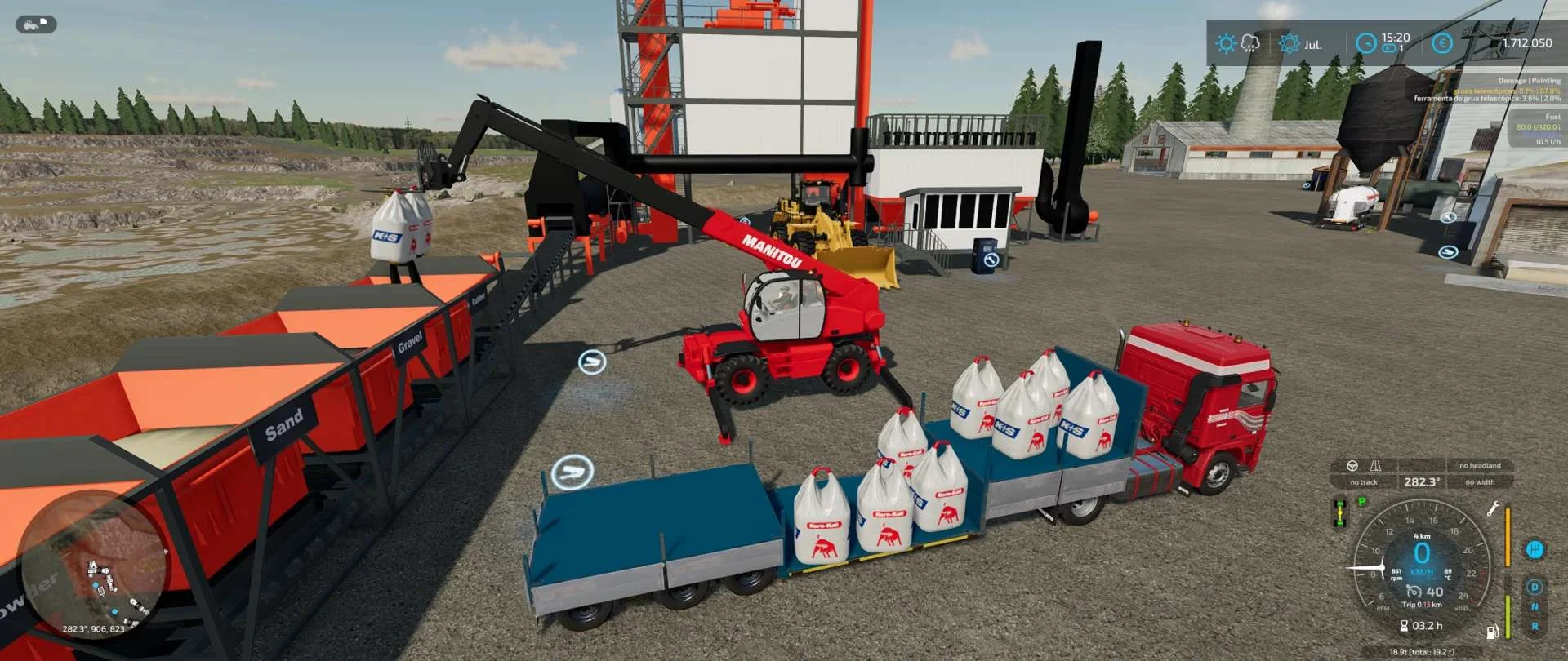 Manitou MRT2150 V1.0 FS22 FS22 Mod Free Download