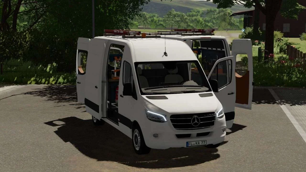 MB Raiffeisen workshop trolley v1.0 FS22 FS22 Mod Free Download