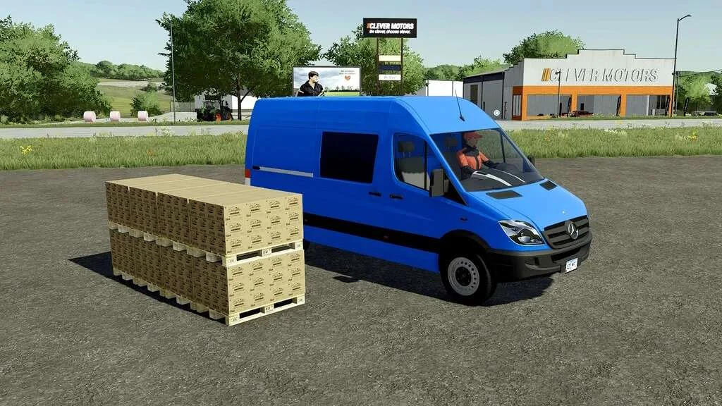 MB Sprinter 3x AL v1.4.1 FS22 FS22 Mod Free Download
