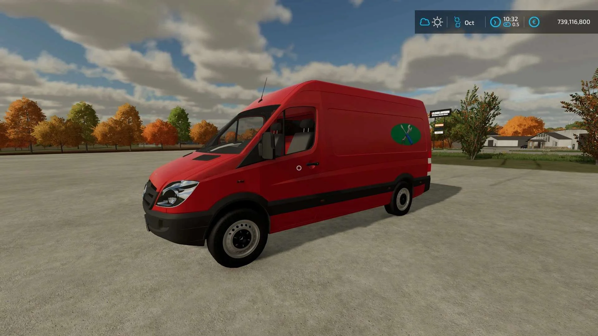 MB Sprinter 3x Service Edition v0.2 FS22 FS22 Mod Free Download