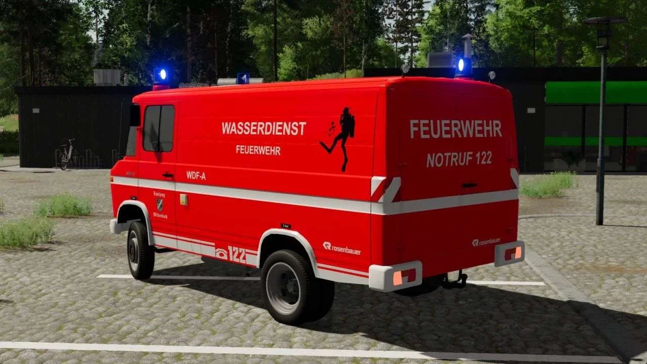 Mercedes 407D WDF-A v1.0 FS22 FS22 Mod Free Download
