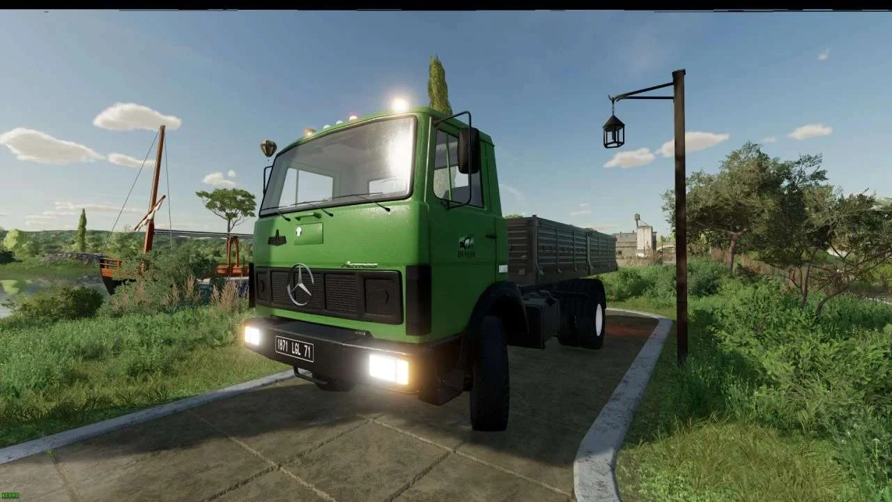 Mercedes Benz 817 Eurovia v5.0 FS22 FS22 Mod Free Download