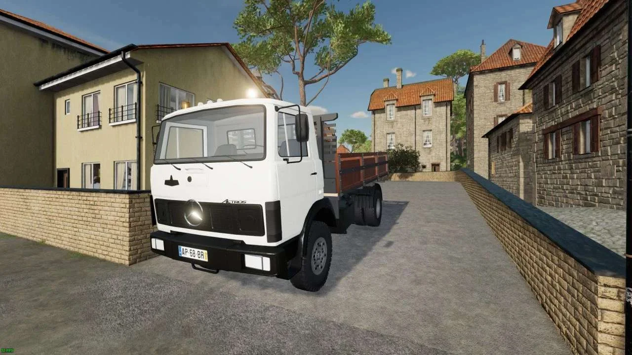 Mercedes Benz 817 Wooden Tipper v1.0 FS22 FS22 Mod Free Download