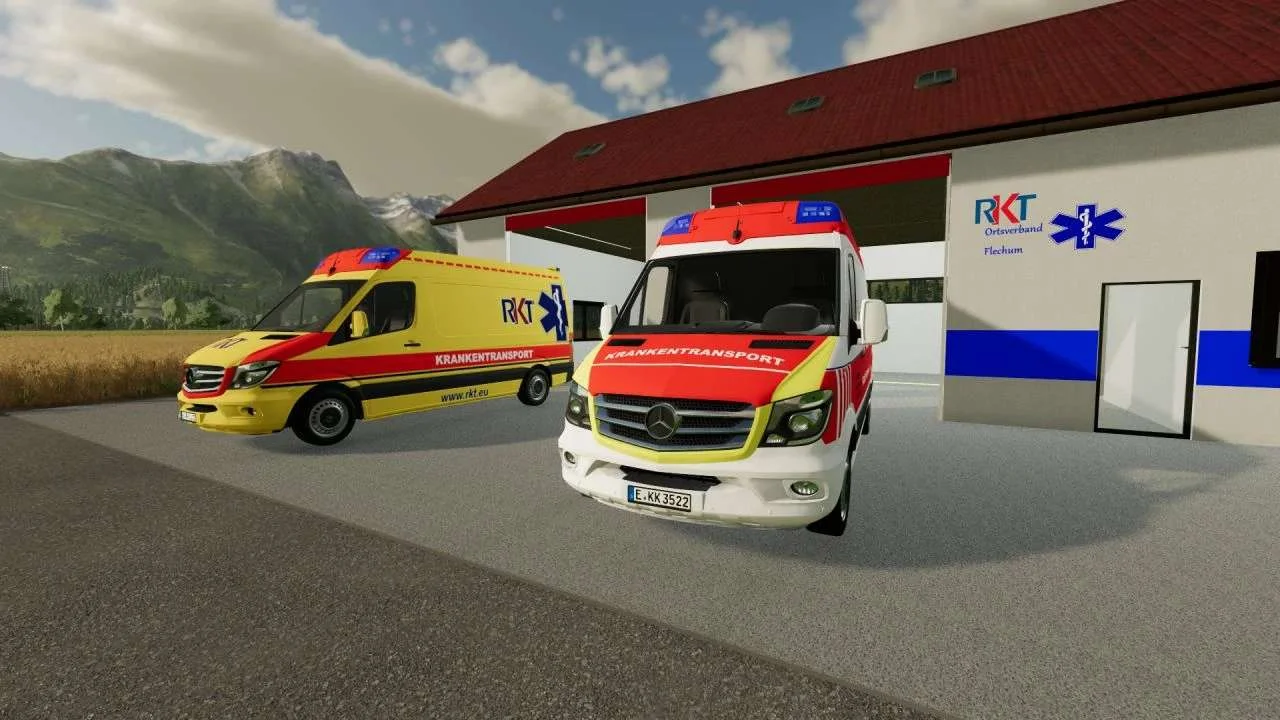 Mercedes Benz Sprinter 2014 KTW v1.1 FS22 FS22 Mod Free Download