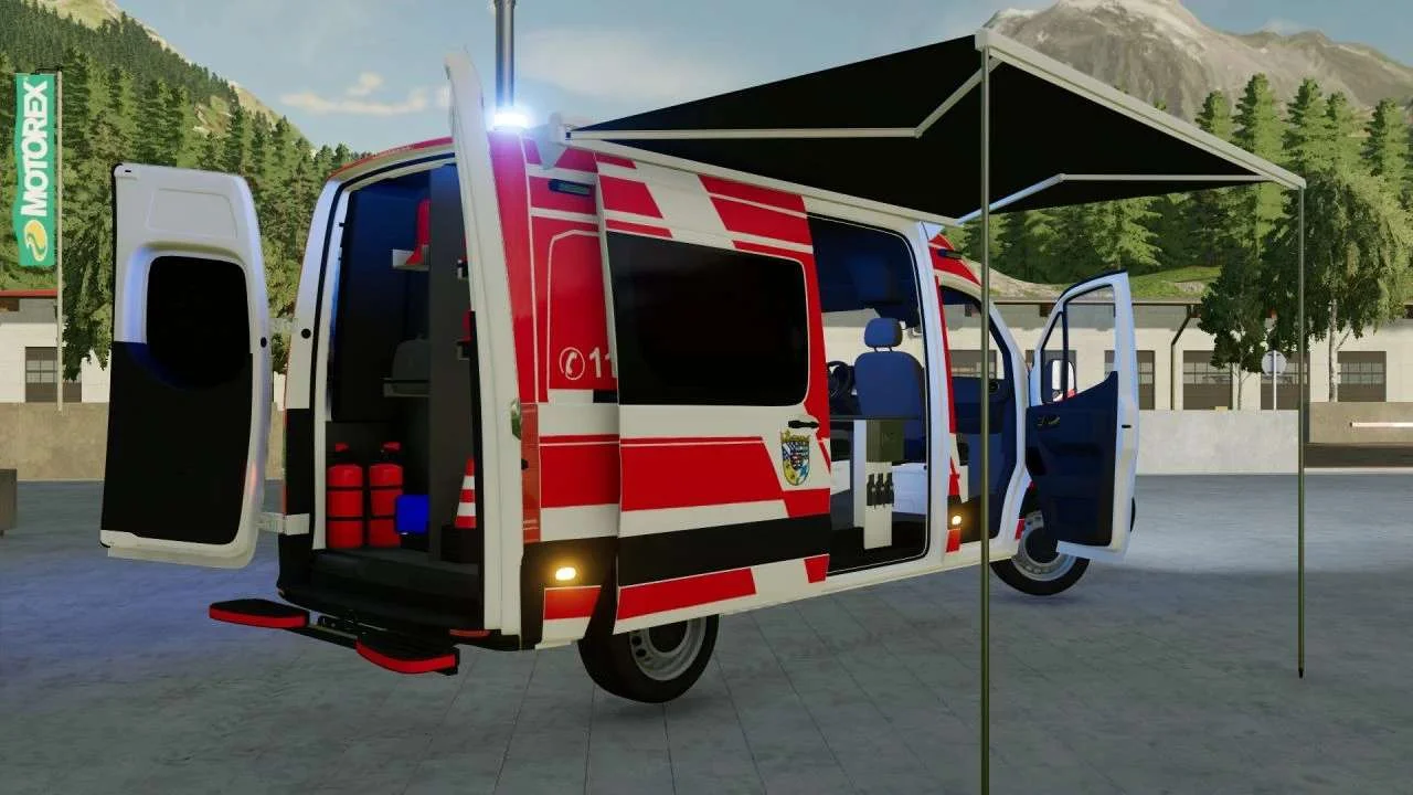 Mercedes-Benz Sprinter 2019 ELW v1.2 FS22 FS22 Mod Free Download