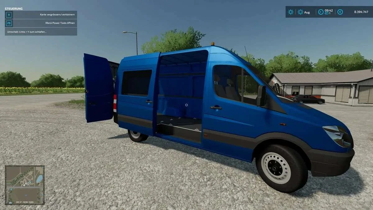 Mercedes Benz Sprinter 3x v1.0.0.1 FS22 FS22 Mod Free Download