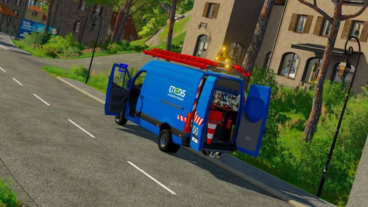 Mercedes Benz Sprinter 4×4 Gen 3 Enedis v2.5 FS22 FS22 Mod Free Download