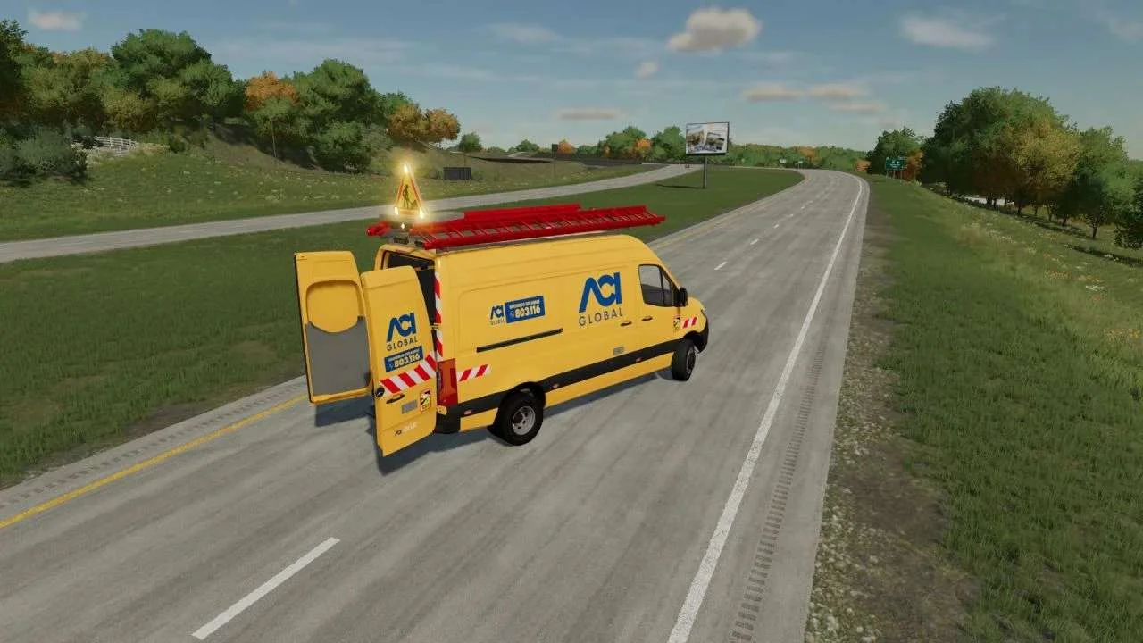 Mercedes-Benz Sprinter ACI v1.0 FS22 FS22 Mod Free Download