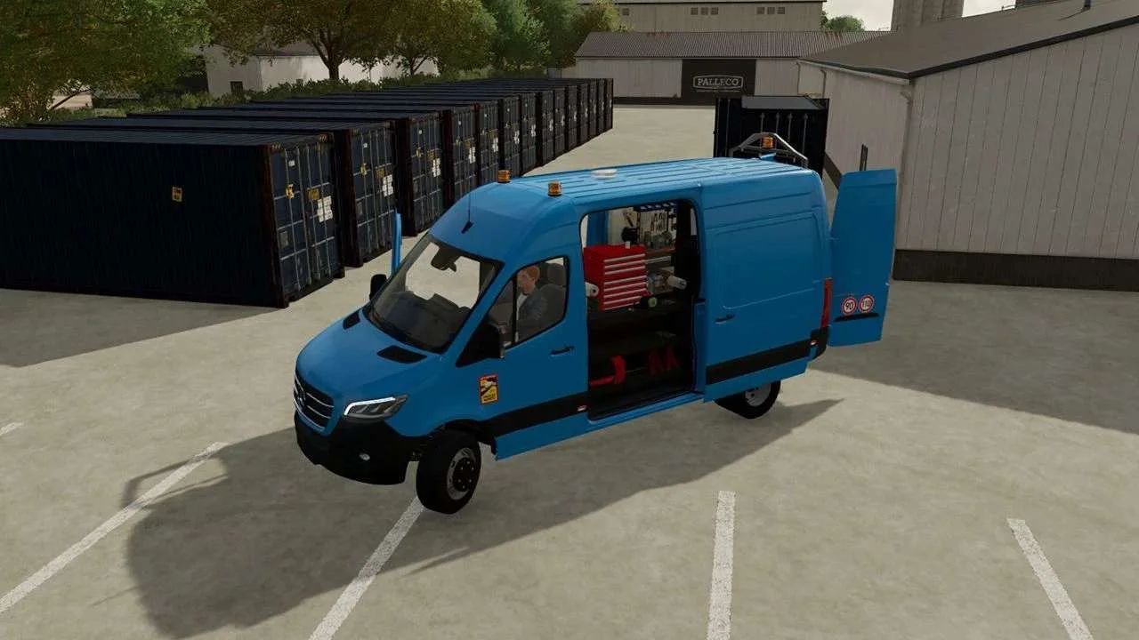 Mercedes-Benz Sprinter ACI v1.1 FS22 FS22 Mod Free Download