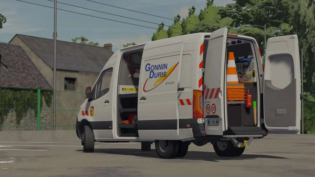 Mercedes-Benz Sprinter Gonnin Duris v2.0 FS22 FS22 Mod Free Download