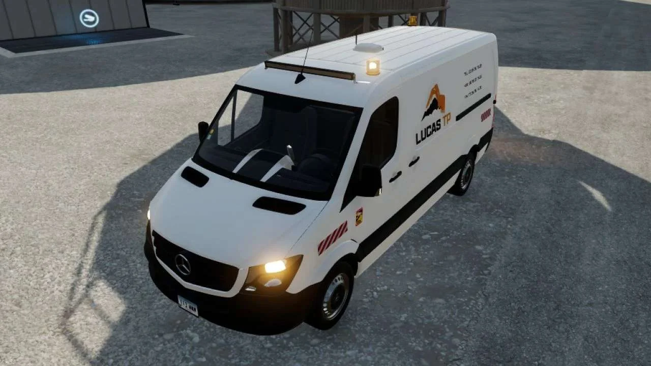 Mercedes-Benz Sprinter LUCAS TP BETA v1.0 FS22 FS22 Mod Free Download