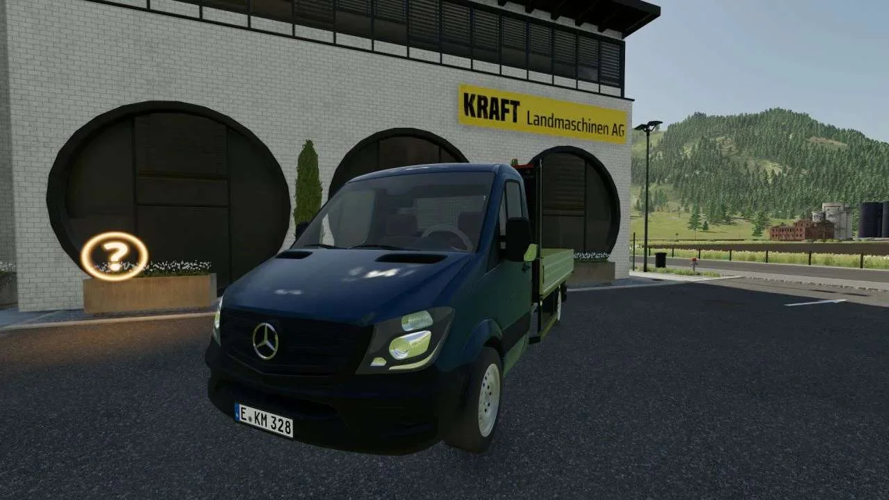 Mercedes Benz Sprinter SingleCab 2013 v1.0 FS22 FS22 Mod Free Download