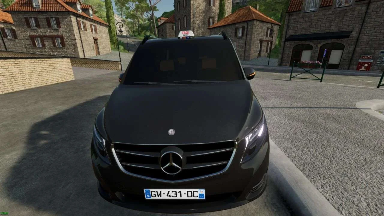 Mercedes-Benz Viano Taxi / VTC V1.0 FS22 FS22 Mod Free Download