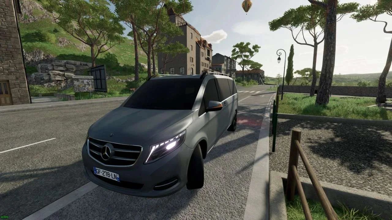 Mercedes-Benz Viano Taxi / VTC v2.0 FS22 FS22 Mod Free Download