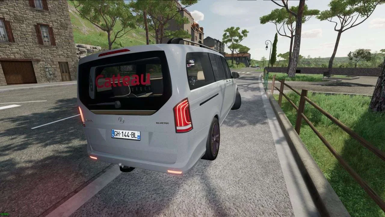 Mercedes-Benz Viano Taxi / VTC v3.0 FS22 FS22 Mod Free Download