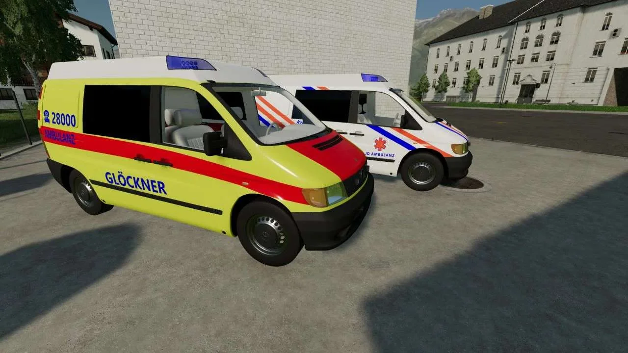 Mercedes-Benz Vito 1996 KTW v1.0 FS22 FS22 Mod Free Download