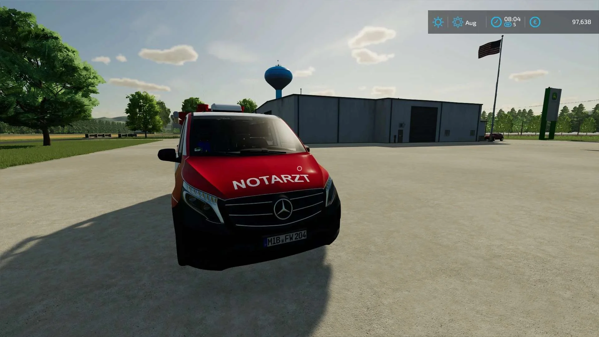 Mercedes-Benz Vito ELW v1.0 FS22 FS22 Mod Free Download