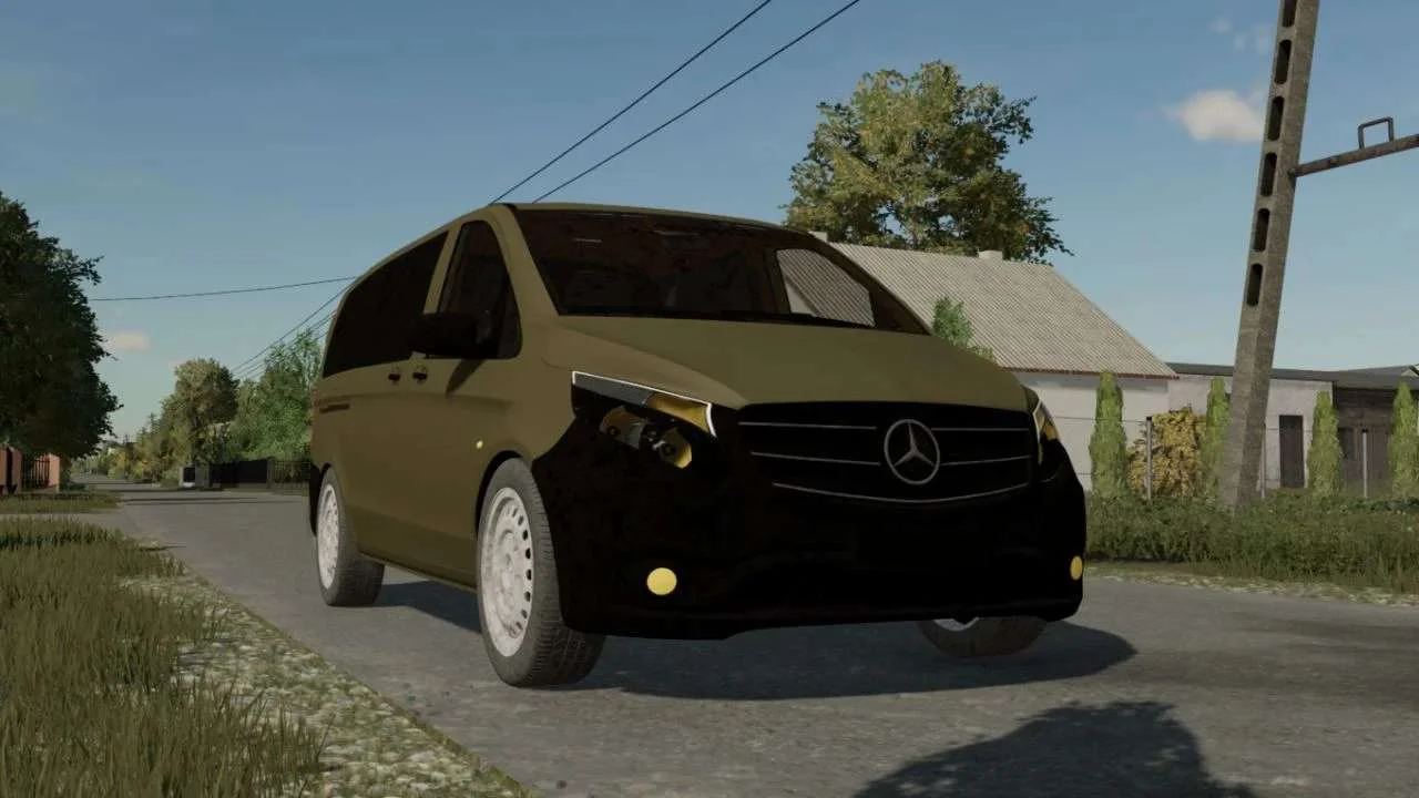 Mercedes Benz Vito v1.0 FS22 FS22 Mod Free Download