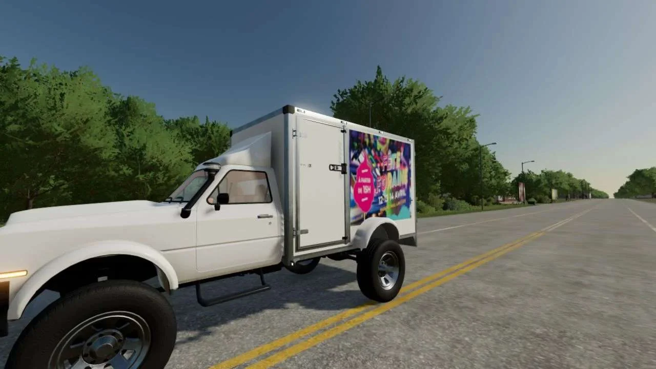 Mercedes Fairground Utility v1.0 FS22 FS22 Mod Free Download