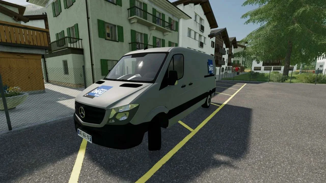 Mercedes Sprinter – French Radios v3.0 FS22 FS22 Mod Free Download