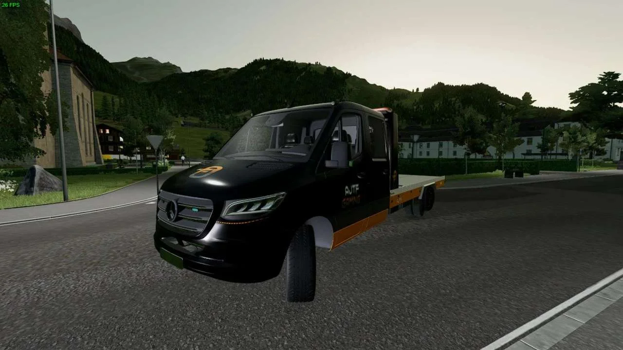 Mercedes Sprinter tow truck v1.0 FS22 FS22 Mod Free Download