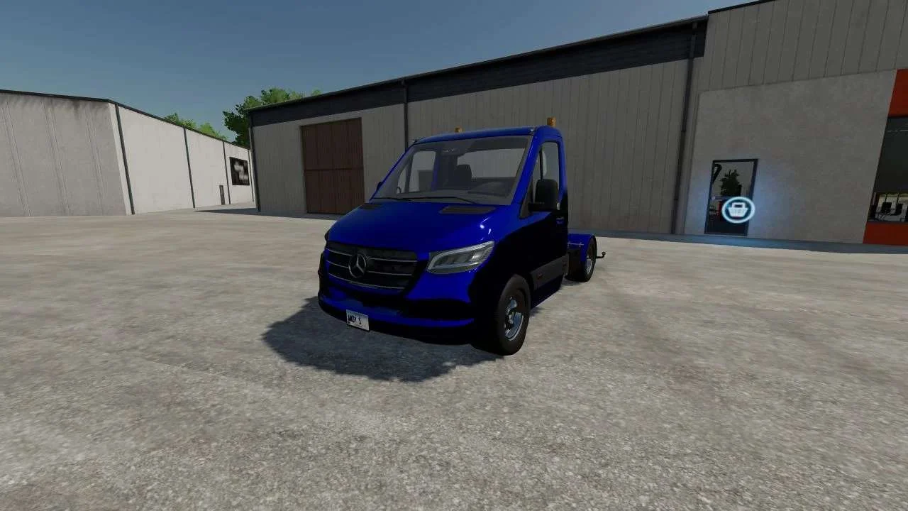 Mercedes Sprinter Van Truck v1.0 FS22 FS22 Mod Free Download