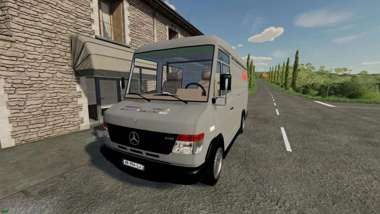 Mercedes Vario 614D Capfun Camping v1.0 FS22 FS22 Mod Free Download
